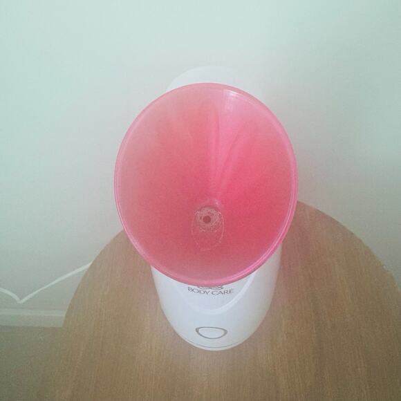 Body Care Pink And White Facial Steamer - Picture 2 of 8